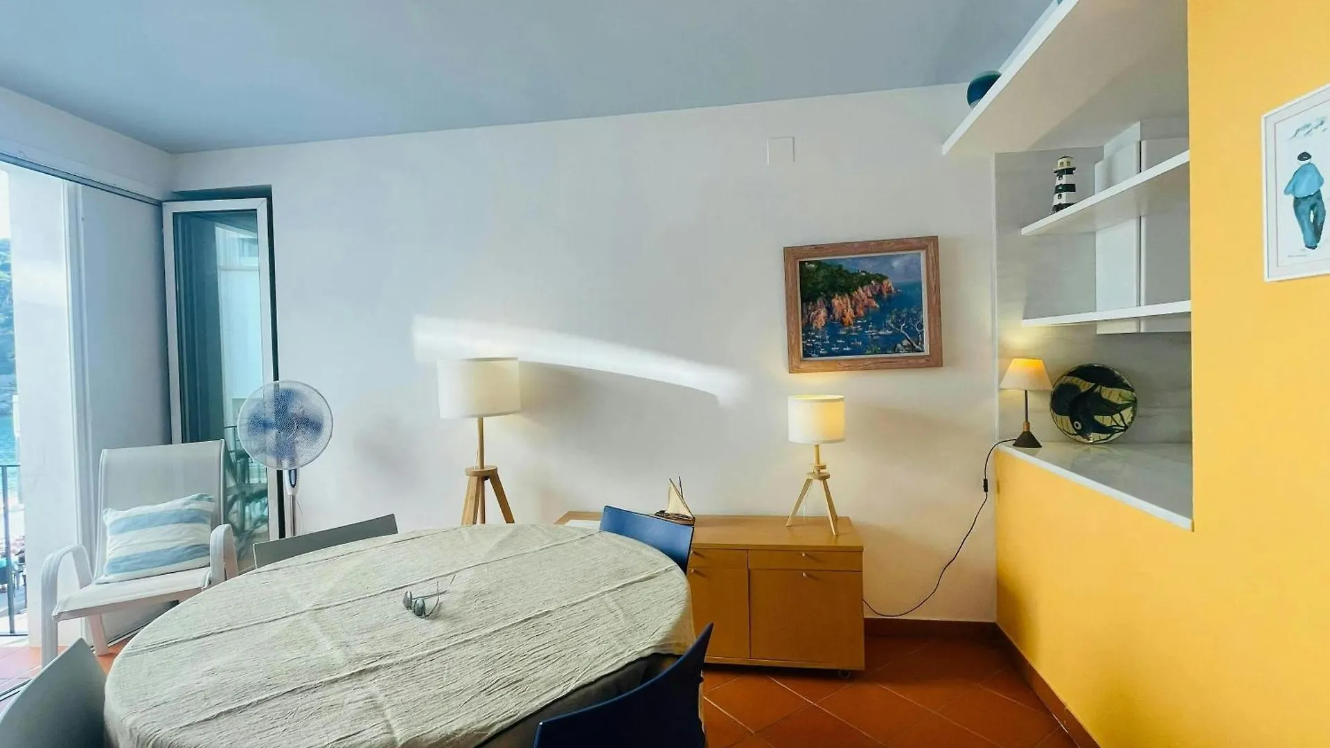 公寓 Tamariu Beach 1: Beachfront Wifi Up To 6 Ppl 西班牙